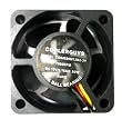 Coolerguys 40x20mm Medium Speed Dual Ball Bearing Fan CG04020M12B2-3Y