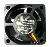Coolerguys 40x20mm Medium Speed Dual Ball Bearing Fan CG04020M12B2-3Y