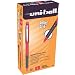 uni-ball Roller Grip Micro Point Roller Ball Pens, 12 Red Ink Pens(60706)
