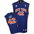 David Lee Jersey: adidas Blue Replica #42 New York Knicks Jersey