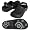 Crocs Ace Golf Shoes - Black, Mens 7 / womens 9