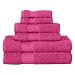 Contemporary 6-pc. Towel Set - Pink