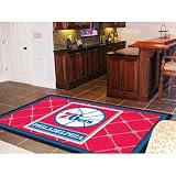 Philadelphia 76ers NBA 5x8 Rug (60x92")"