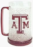 Texas A & M Aggies Plastic Crystal Freezer Mugs - Set of 4
