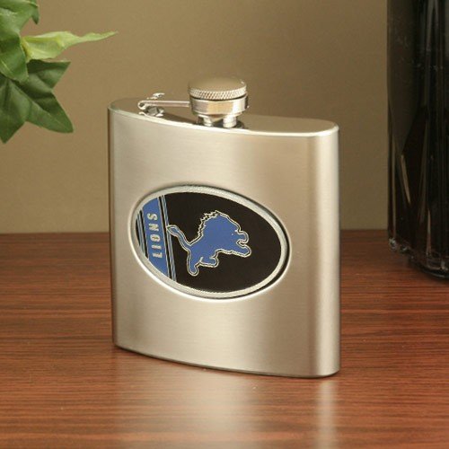 Detroit Lions Stainless Steel Flask