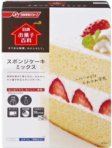 日清 お菓子百科 スポンジケーキミックス 400g
