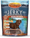 Zuke's Genuine Jerky Original Beef  Dog Treat 4-Ounce