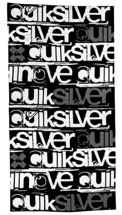 Quiksilver Sand Trap Towel - Black / Grey