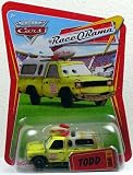 Disney / Pixar CARS Movie 1:55 Die Cast Car Series 4 Race-O-Rama Todd Pizza Planet Truck