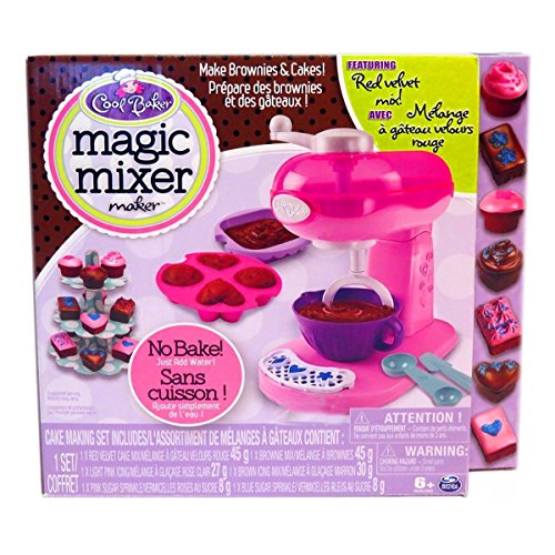 Cool Baker Magic Mixer Maker Pink Red Velvet Cake Brownie Kids Playset Cool Baker Magic Mixer Maker Pink Red Velvet Cake Brownie Kids Playset