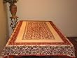 Cream Floral Printed Cotton Table Cloths Cover with Napkins India