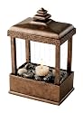 Homedics Enviroscape Lantern Mist Candlelit Relaxation Fountain (Brown)