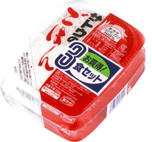 サトウのごはん コシヒカリ3食セット