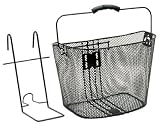 Sunlite Lift-Off Bicycle Basket, Black or White