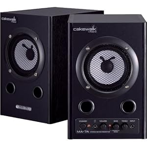 Cakewalk MA-7A Stereo Micro Monitor Pair, Black by Cakewalk