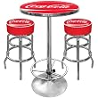 Ultimate Coca-Cola Gameroom Combo - 2 Bar Stools And Table