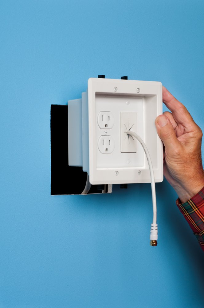 Amazon.com: Arlington TVBRA2K-1 In-Wall Wiring Kit, Pre-Wired TV ... Amazon.com: Arlington TVBRA2K-1 In-Wall Wiring Kit, Pre-Wired TV ...