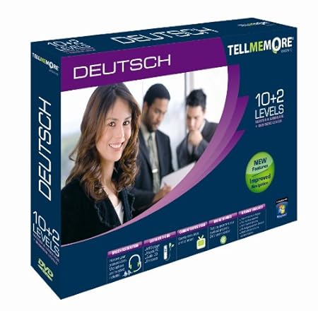 TELL ME MORE German v10 10 levels+ business (PC DVD)