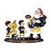 LSU Fighting Tigers 4'x46 Santa Claus & Kids Lawn Figure - NCAA College Athletics