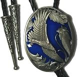 BOLO TIE - spread eagle (oval)