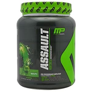 Muscle Pharm Assault, Green Apple 32 Servings picture
