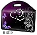 12.1" Laptop Handbag Purple Flower Butterfly Neoprene Carrying Case for Macbook Air 11.6" / Apple Ipad / Acer, Asus, Hp, Dell, Samsung Tablets / 12.5" or Smaller Laptop, Netbook