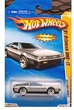 Hot Wheels 2010-015 New Models 81 DeLorean DMC-12 SILVER 1:64 Scale