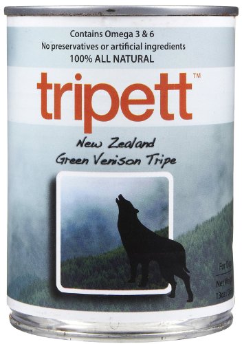 Tripett New Zealand Green Venison Tripe 13.2 Oz (pack Of 12) Picture