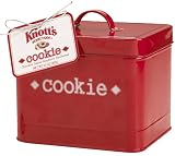Knott's Berry Farm (14-Ounce) Chocolate Dipped Shortbread Cookies in Red Tin (Pack of 4)
