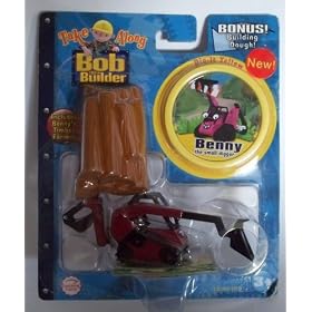 Bob the Builder Take Along Benny the Small Digger with Timber Former and Bonus Building... by 