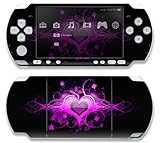 Glowing Love Heart Decorative Protector Skin Decal Sticker for Sony Playsta ....