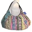 Bohemian Inspired Print Gathered Hobo Handbag