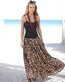 Spiegel Long Knit and Woven Tank Dress by Newport News