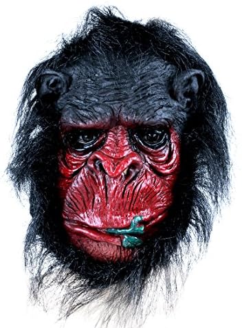 Home-World Halloween Rubber Gorilla Monkey Mask Party Dress Up Costumes Accessories Cosplay Prop