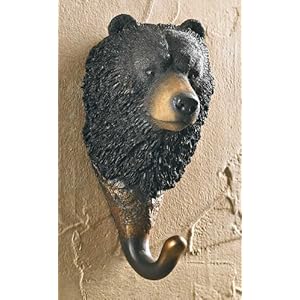 Wild Wings Black Bear Wall Hook