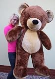 Grand nounours brun 155cm, peluche géan... Grand nounours brun 155cm, peluche géan...