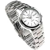 Seiko Men's SNKA01K1 Seiko 5 Automatic White Dial Stainless Steel Watch