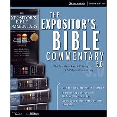 The Expositor's Bible Commentary 5.0 for Windows : The Complete Award-Winning 12-Volume Commentary