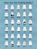 How Are You Feeling Today?, Smiley Faces Art Poster Print, 18x24