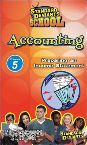 Standard Deviants School - Accounting, Program 5 - Preparing an Income Statement (Classroom Edition)