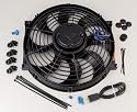Flex-a-lite 394 S-Blade Black 14" Electric Fan