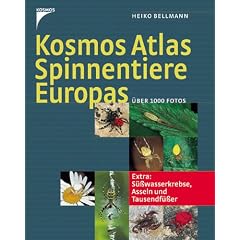 Kosmos-Atlas Spinnentiere Europas: Und S��wasserkrebse, Asseln, Tausendf��er