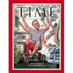 Do-it-Yourself, Art Poster by TIME Magazine, size 11" x 14"