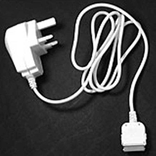 FreeLogix - White UK 3 Pin Mains Charger - iPod All Generations