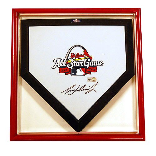 St. Louis Cardinals Ryan Ludwick Framed & Autographed 2009 All-Star Game Logoed Mini Home Plate