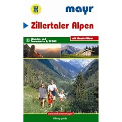 Zillertaler Alpen 1 : 35 000: Wander-, MTB-  und Tourenkarte GPS-genau. Mit Wanderf�hrer