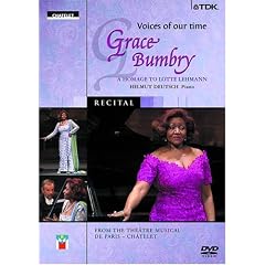 Voices of our Time - Grace Bumbry Helmut Deutsch, Chatelet Opera by