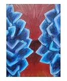 Collision Abstract Giclee Poster Print by Sarah Aucoin, 16x20
