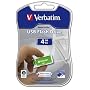 Verbatim  47376 4gb Micro Flash Drive (green)