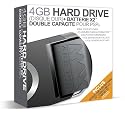 Mini dique dur 4 giga + une batterie double capacit&eacute; + logiciel de conversion